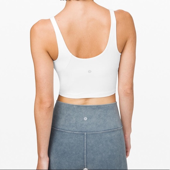 New w tags white Lululemon Align Tank sz 4 - Picture 5 of 7